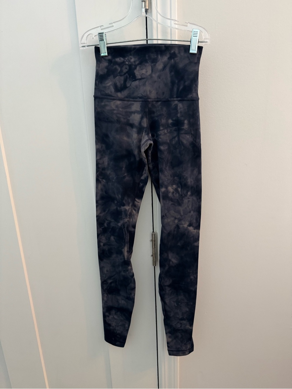 Lululemon High-Waist Tie-Dye Leggings - Blue